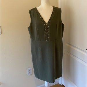Plus size Green Summer/Evening dress size 16